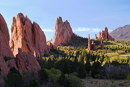 Garden of the Gods in Morning Light, COlorado Springs, CO